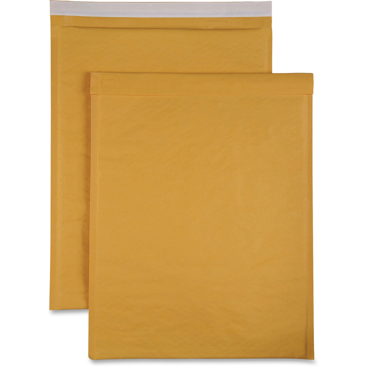 Sparco Size 7 Bubble Cushioned Mailers - Bubble - #7 - 14 1/4" Width x 20" Length - Self-sealing - Kraft - Kraft - 50 / Carton