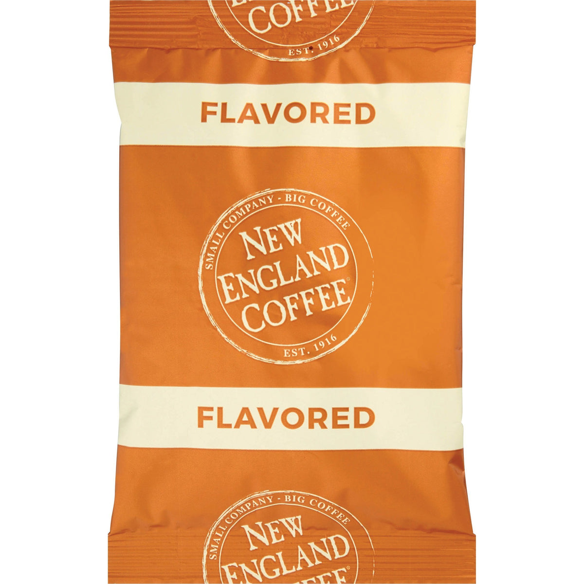 New England Coffee® Portion Pack Hazelnut Creme Coffee - Regular - Light - 2.5 oz Per Pack - 24 - Portion Pack - Hazelnut Creme - 24 / Carton