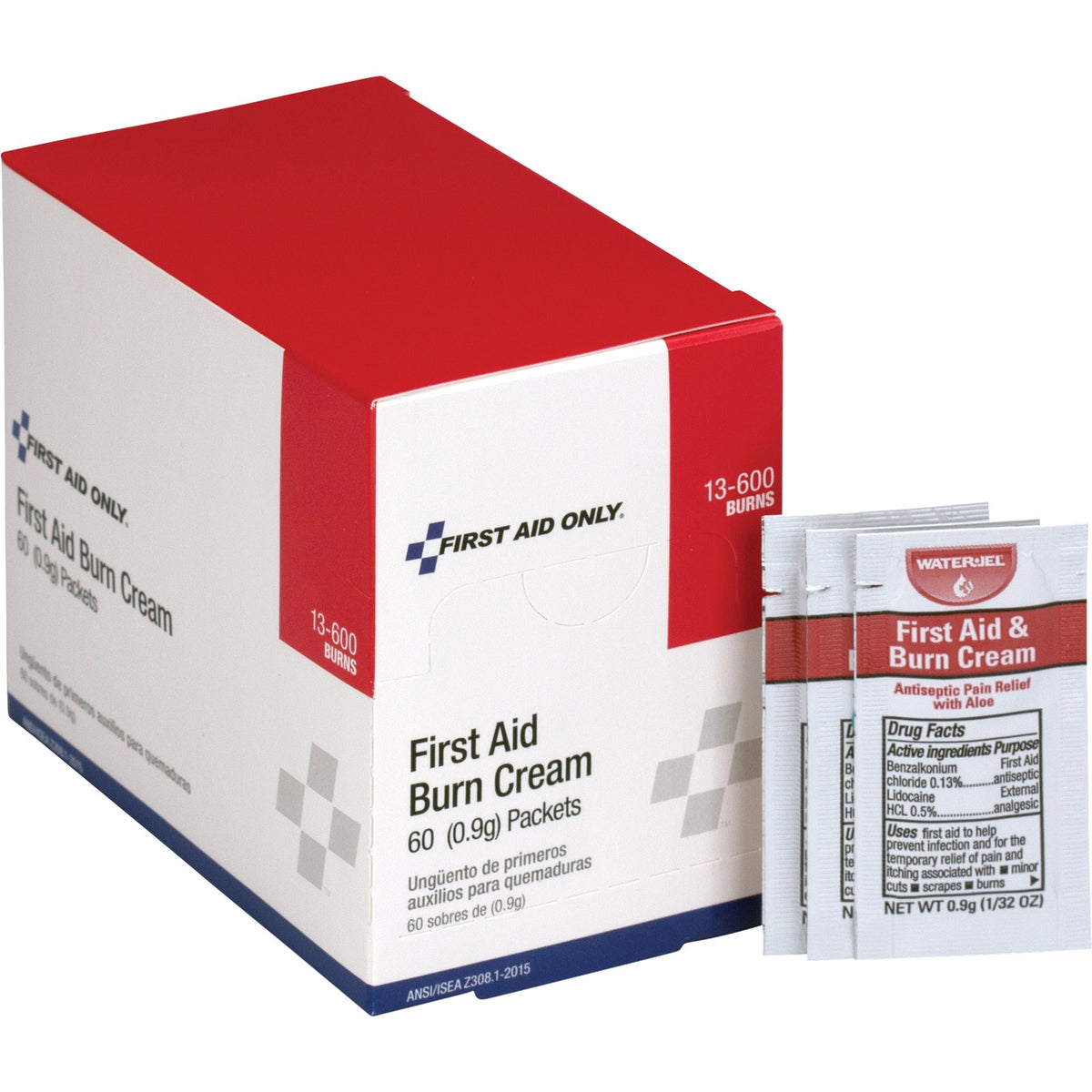 First Aid Only Burn Cream Packets - 2000