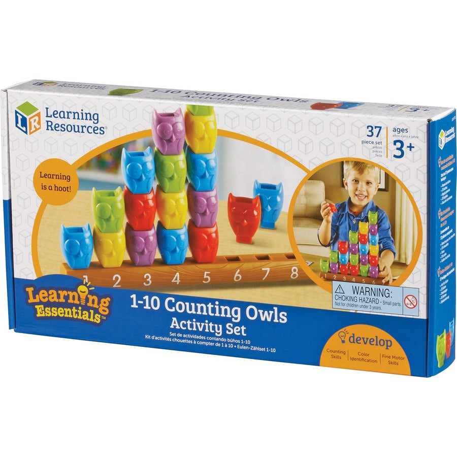 Learning Resources 1-10 Counting Owl Activity Set - Theme/Subject: Learning - Skill Learning: Counting, Addition, Subtraction, Patterning, Number, Sorting, Color Identification - 3+ - 1 Set