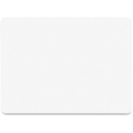 Flipside Unframed Mini Dry Erase Board - 5" (0.4 ft) Width x 7" (0.6 ft) Height - White Surface - Rectangle - 1 Each