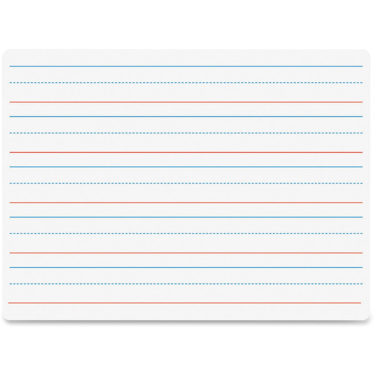 Flipside Double-sided Dry Erase Board - 9" (0.8 ft) Width x 12" (1 ft) Height - White Surface - Rectangle - 1 Each