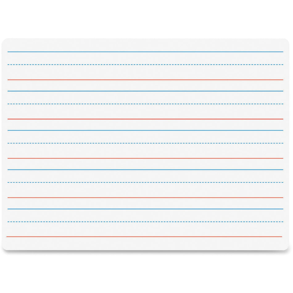 Flipside Double-sided Dry Erase Board - 9" (0.8 ft) Width x 12" (1 ft) Height - White Surface - Rectangle - 1 Each