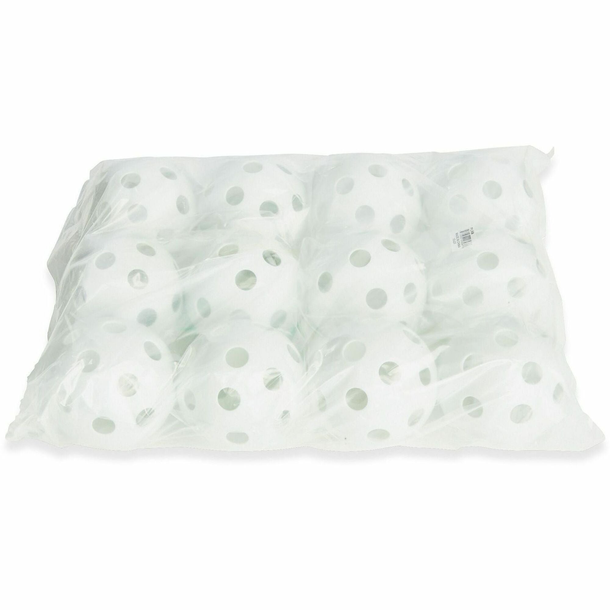 Champion Sports Plastic Baseball - 9" - Plastic - White - 1  Dozen