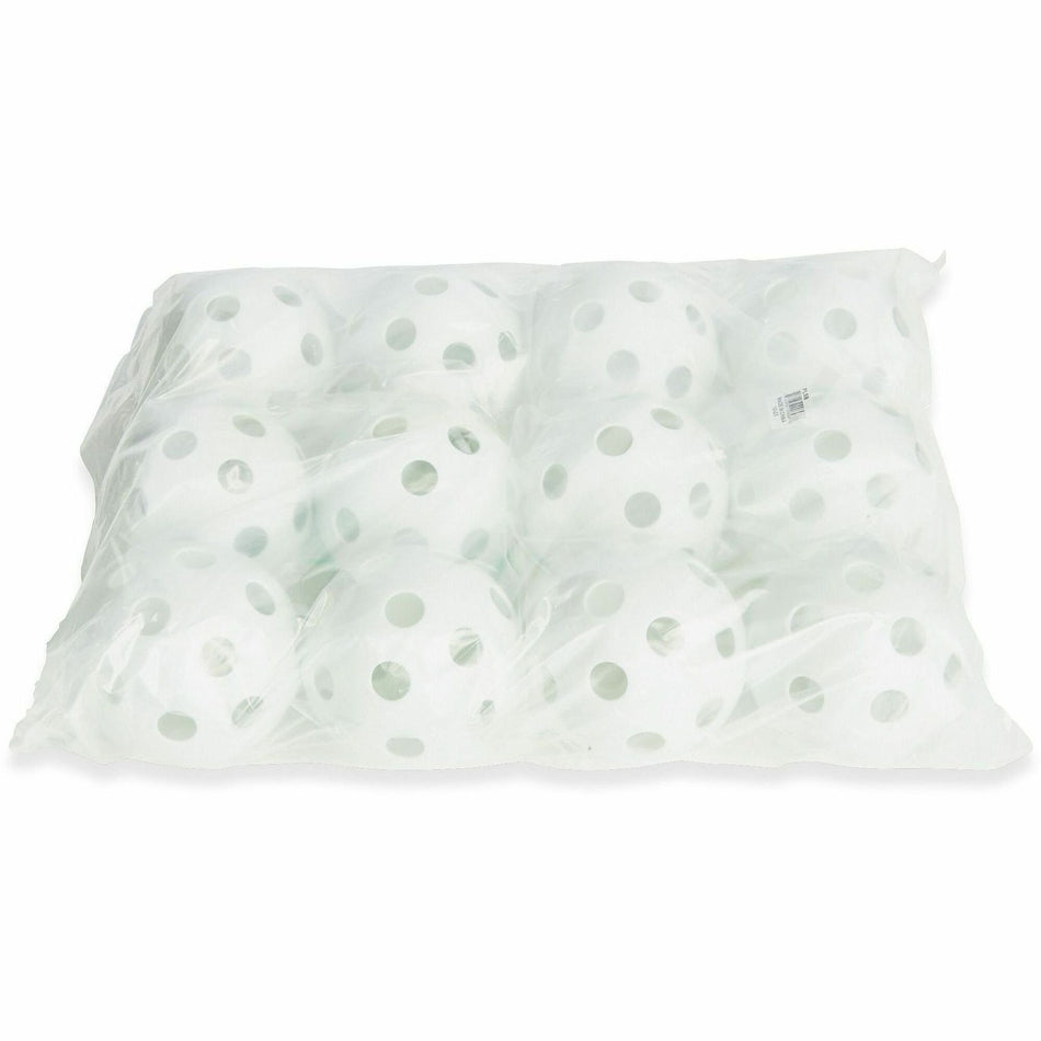 Champion Sports Plastic Baseball - 9" - Plastic - White - 1  Dozen