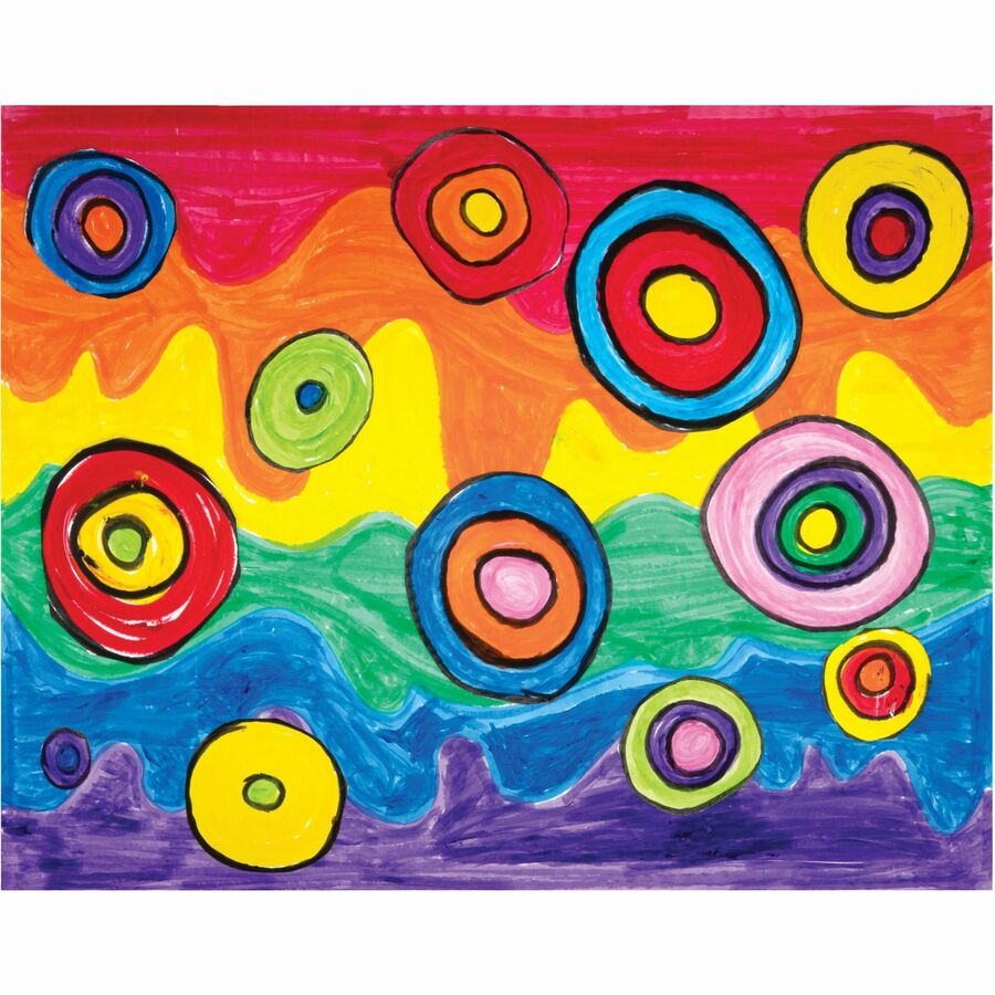 UCreate Poster Board Package - Multipurpose - 28" Height x 22" Width - White - 10 / Pack