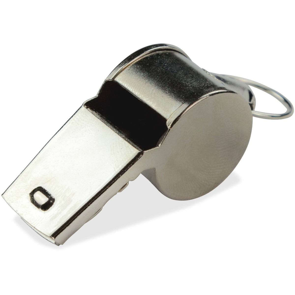 Champion Sports Medium Weight Metal Whistle - Silver - 1 Dozen