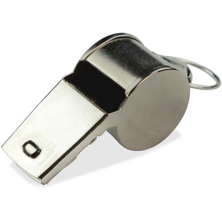 Champion Sports Medium Weight Metal Whistle - Silver - 1 Dozen