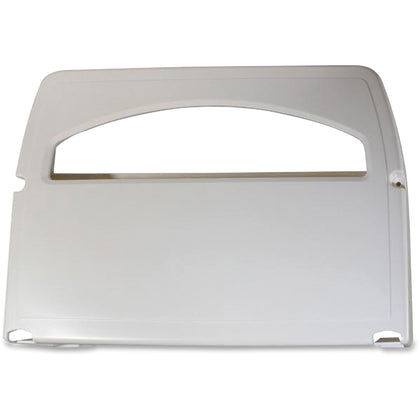 Impact Toilet Seat Covers Dispenser - Half-fold Dispenser - 500 x Toilet Seat Cover Half-fold - 3.3" Height x 11" Width x 16" Depth - Plastic - White - 1 Each