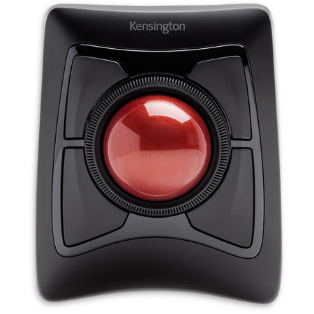 Kensington Expert Mouse®  Wireless Trackball - DiamondEye - Wireless - Bluetooth/Radio Frequency - Black - USB - Scroll Ring - 4 Button(s) - Symmetrical - 1 Each