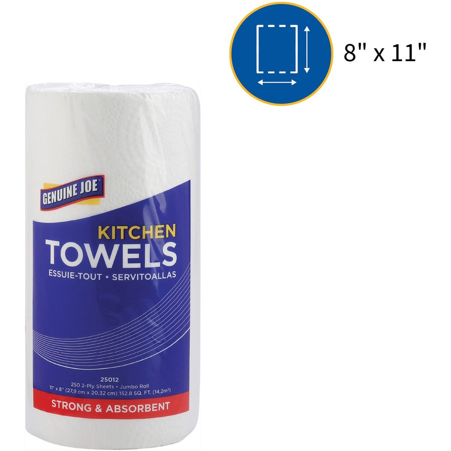 Genuine Joe Kitchen Roll Towels - Alternate-Image1