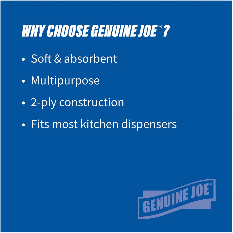 Genuine Joe Kitchen Roll Towels - Alternate-Image2