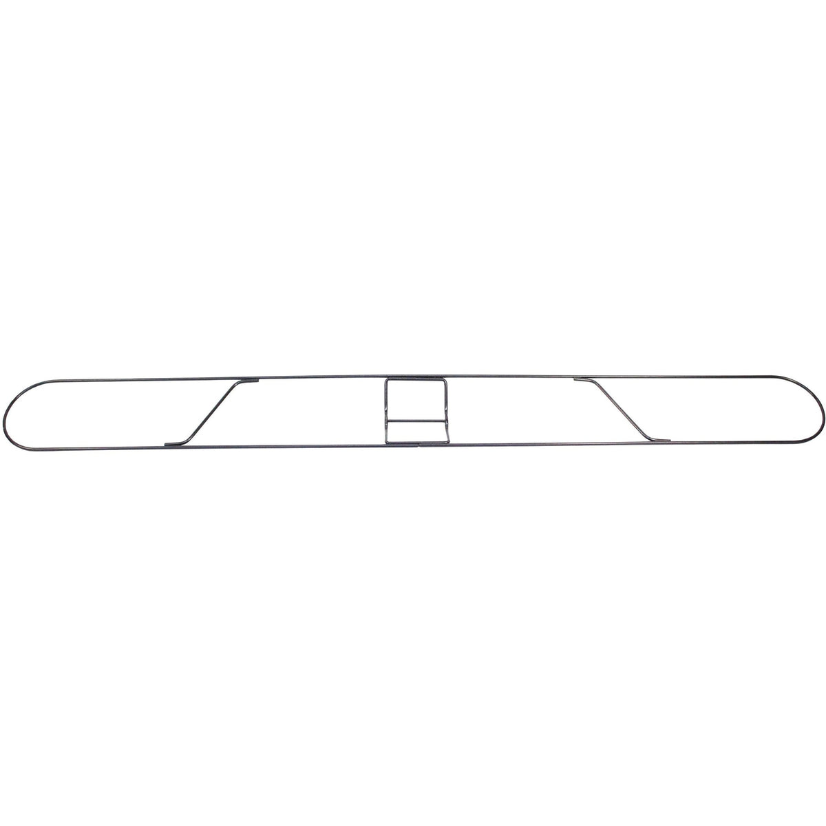 Genuine Joe Clip-on Long Dust Mop Frame - Rust Resistant Clip Galvanized - Metallic - 1 Each - Frames