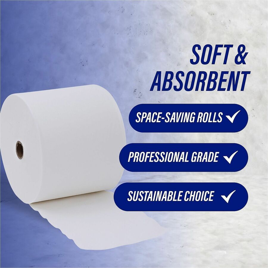 Genuine Joe Solutions Double Capacity Bath Tissue - Alternate-Image3
