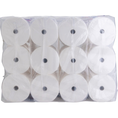 Genuine Joe Solutions Double Capacity Bath Tissue - Top