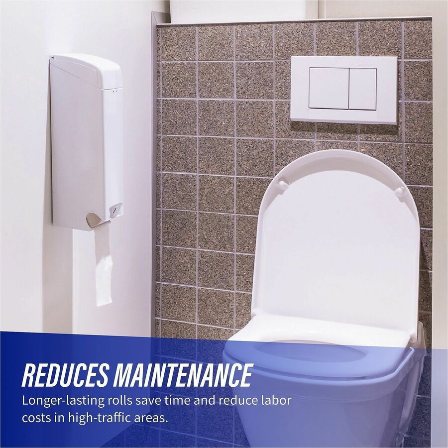 Genuine Joe Solutions Double Capacity Bath Tissue - Alternate-Image4