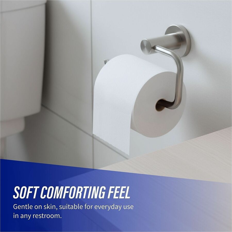 Genuine Joe Solutions Double Capacity Bath Tissue - Alternate-Image1