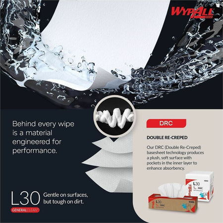 Wypall General Clean L30 Heavy Cleaning Towels - Alternate-Image4