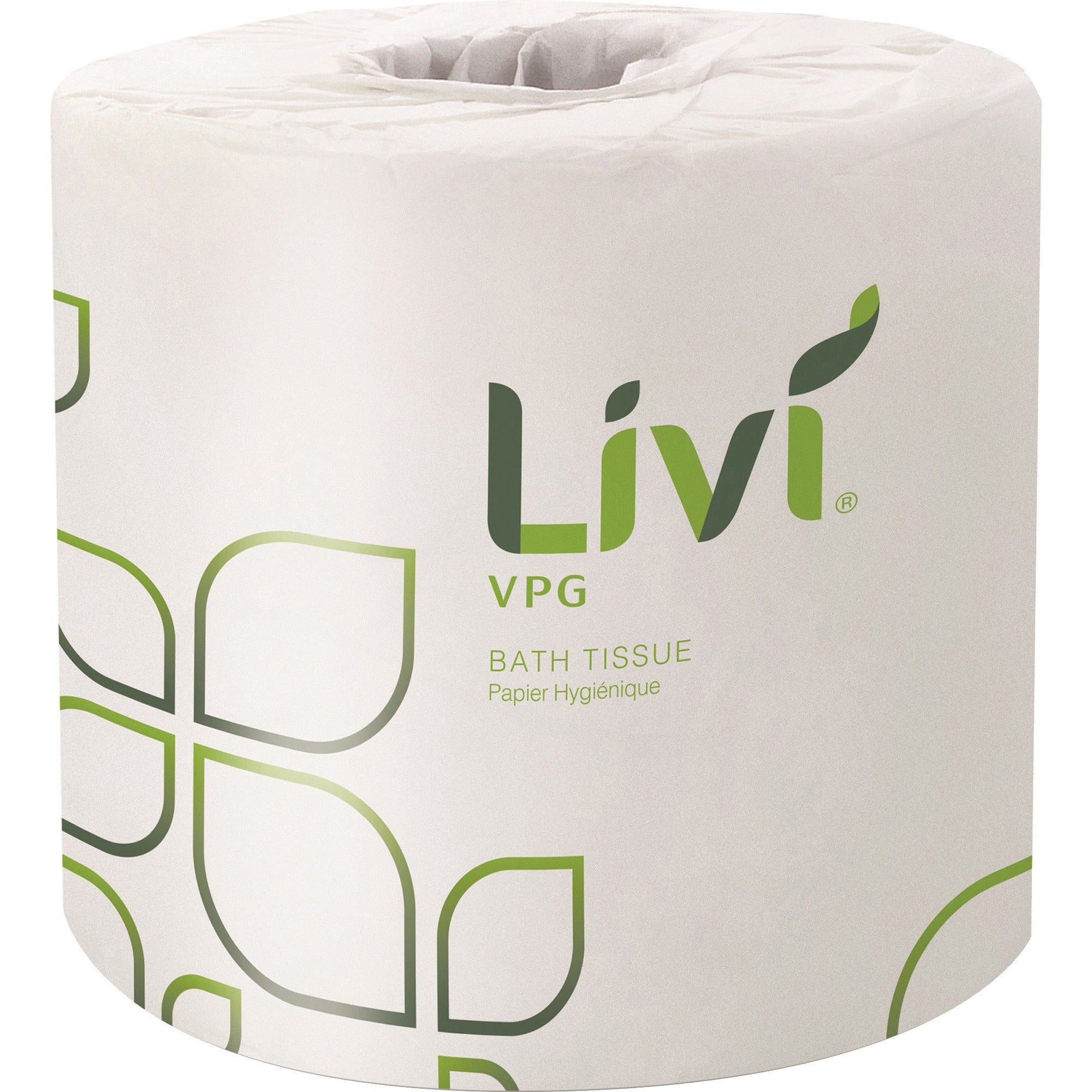 Livi Solaris Paper Two-ply Bath Tissue - 2 Ply - 4.06" Width x 3.66" Length - 500 Sheets/Roll - White - Virgin Fiber - 96 / Carton