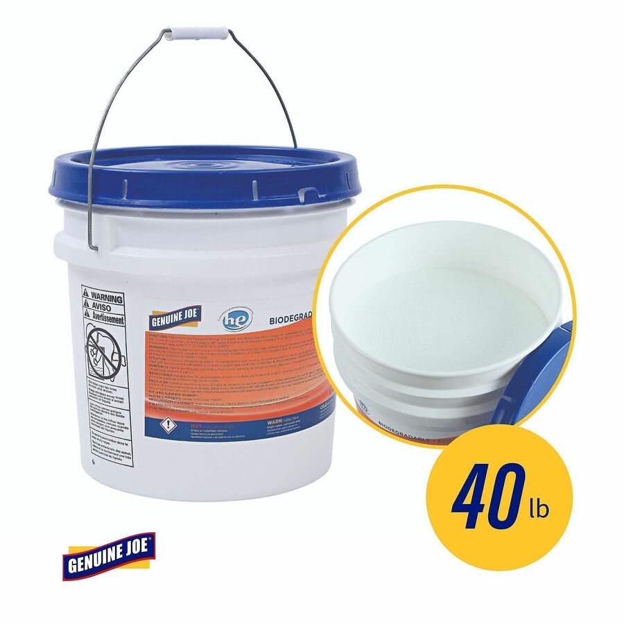 Genuine Joe Economical Powdered Laundry Detergent in Pail - Alternate-Image6