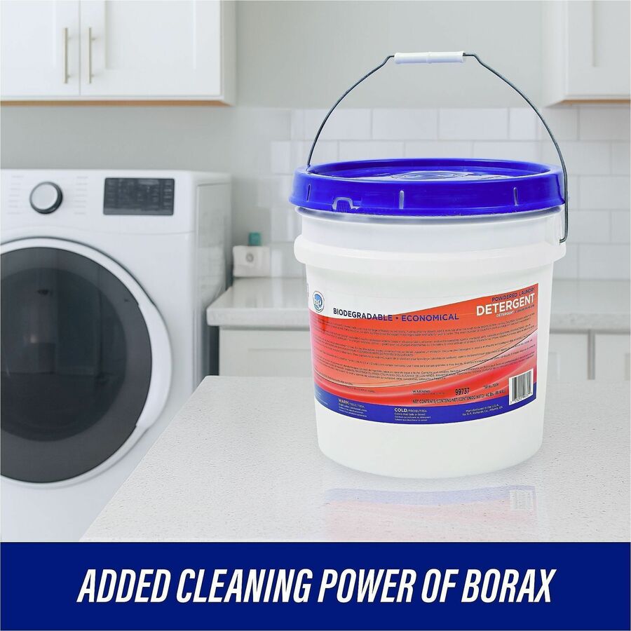 Genuine Joe Economical Powdered Laundry Detergent in Pail - Alternate-Image2