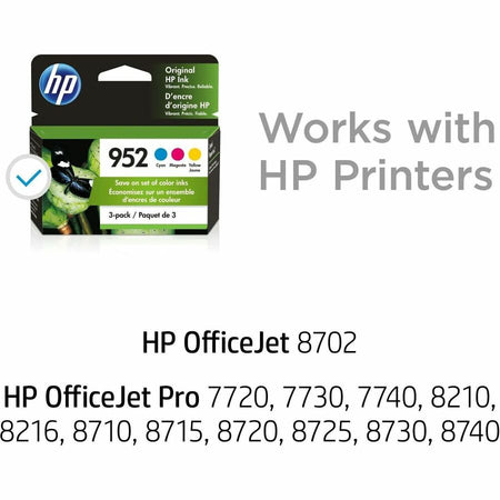 HP 952XL Original High Yield Inkjet Ink Cartridge - Cyan - 1 Each - Alternate-Image6