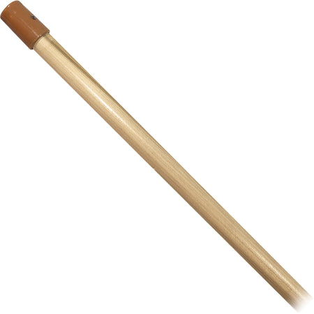 Impact Screw-type Wood Handle - 54" Length x 1" Diameter - Natural - Hardwood, Plastic - 12 / Carton