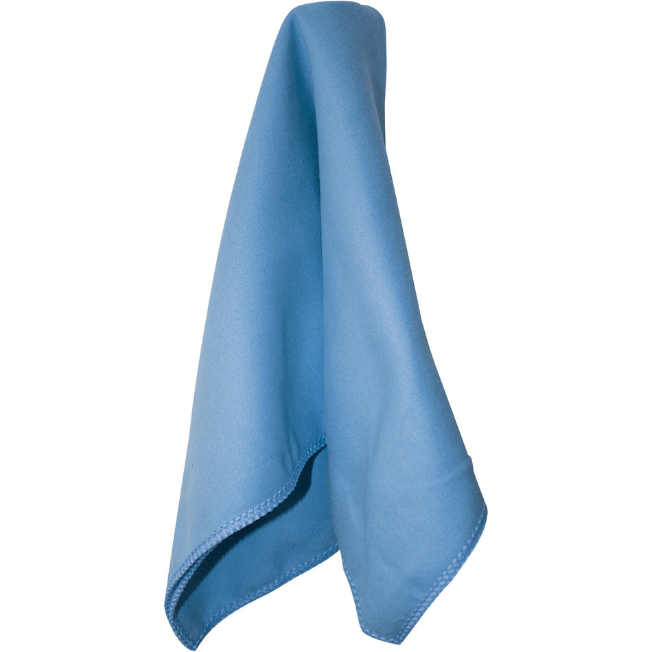 Impact Blue Microfiber Cleaning Cloth - 16" Length x 16" Width - Durable - Blue - 12/Bag - 18 / Carton