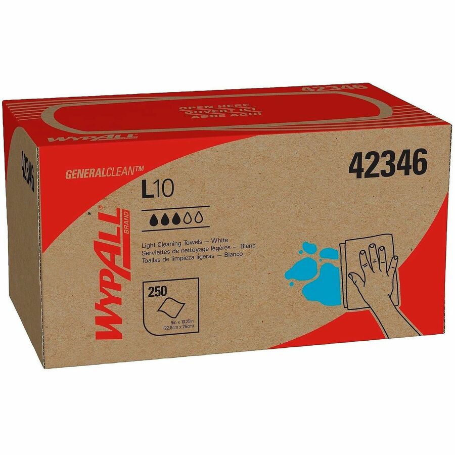 Wypall GeneralClean L10 Light Cleaning Towels - Right