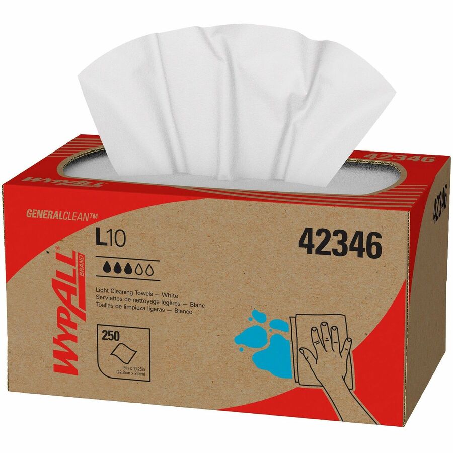 Wypall GeneralClean L10 Light Cleaning Towels - Alternate-Image1