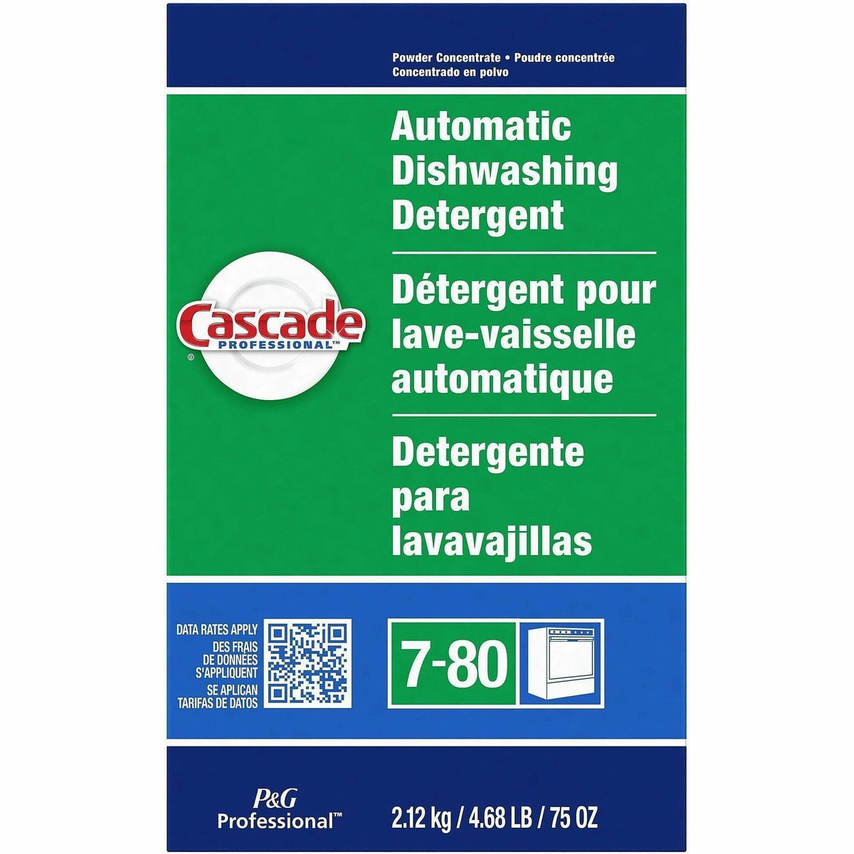 Cascade Professional Automatic Dishwasher Detergent Powder - 2000