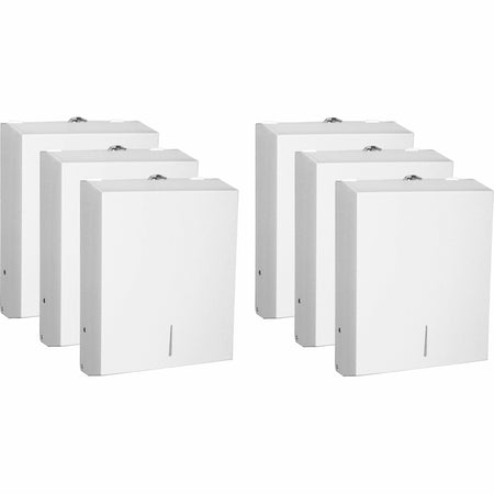 Genuine Joe C-Fold/Multi-fold Towel Dispenser Cabinet - 2000