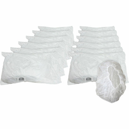 Genuine Joe Nonwoven Bouffant Cap: Hospital & Lab Recommended - Large 21’’ - Contaminant Protection - White - 100/Pack