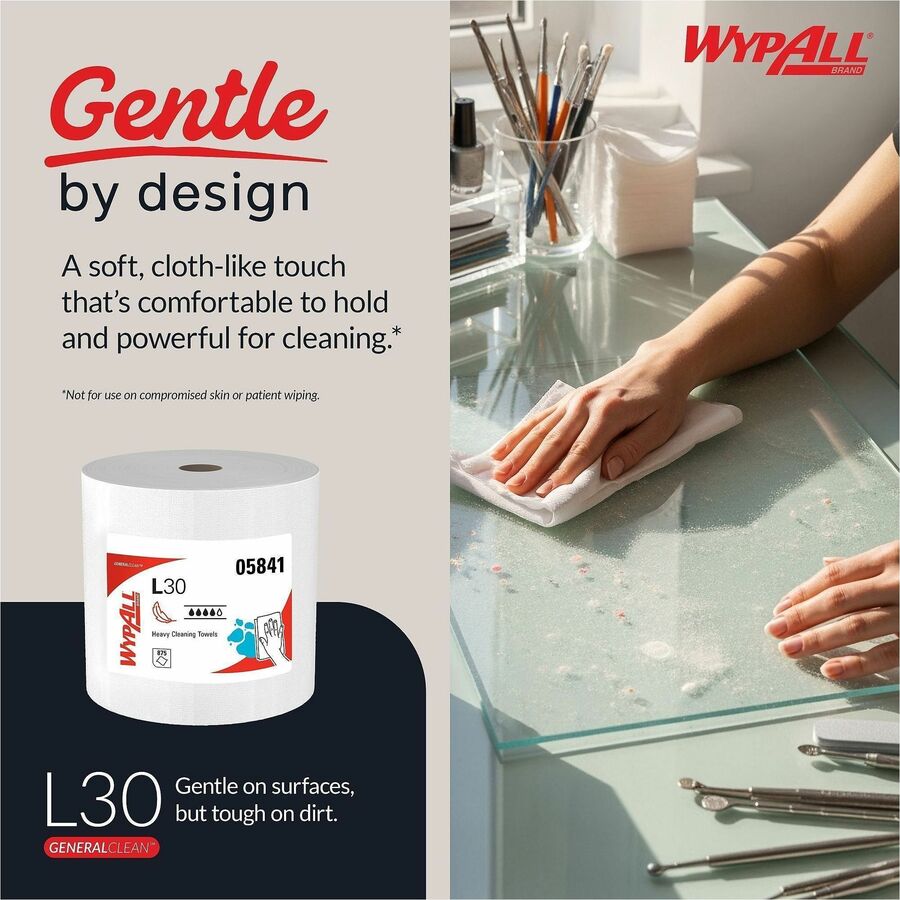 Wypall GeneralClean L30 Heavy Duty Cleaning Towels - Alternate-Image4