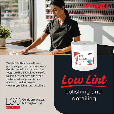 Wypall GeneralClean L30 Heavy Duty Cleaning Towels - Alternate-Image3