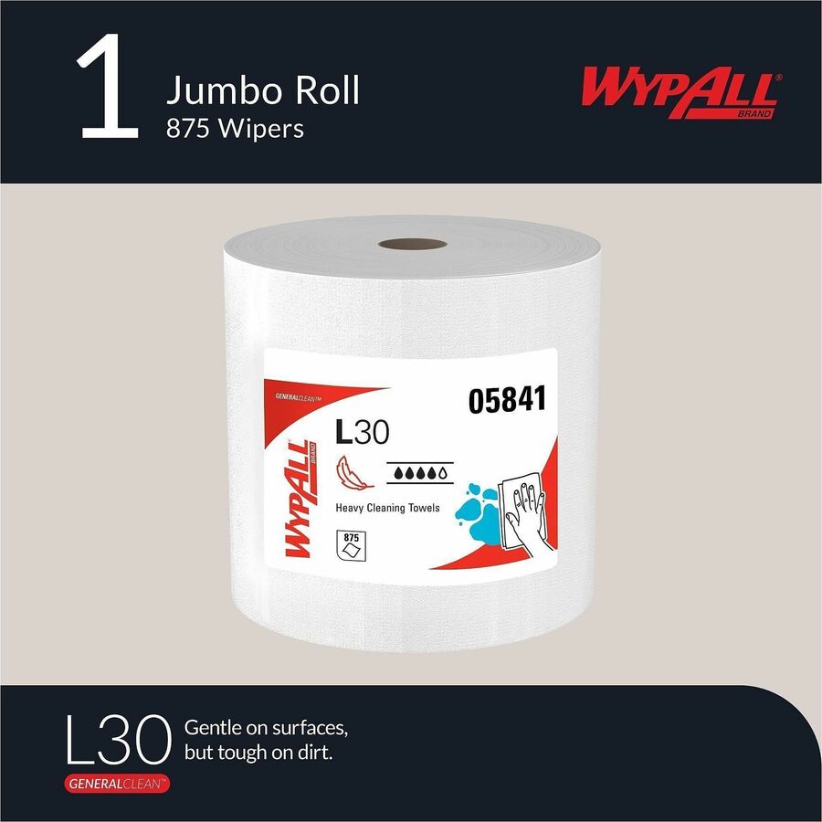 Wypall GeneralClean L30 Heavy Duty Cleaning Towels - Alternate-Image1