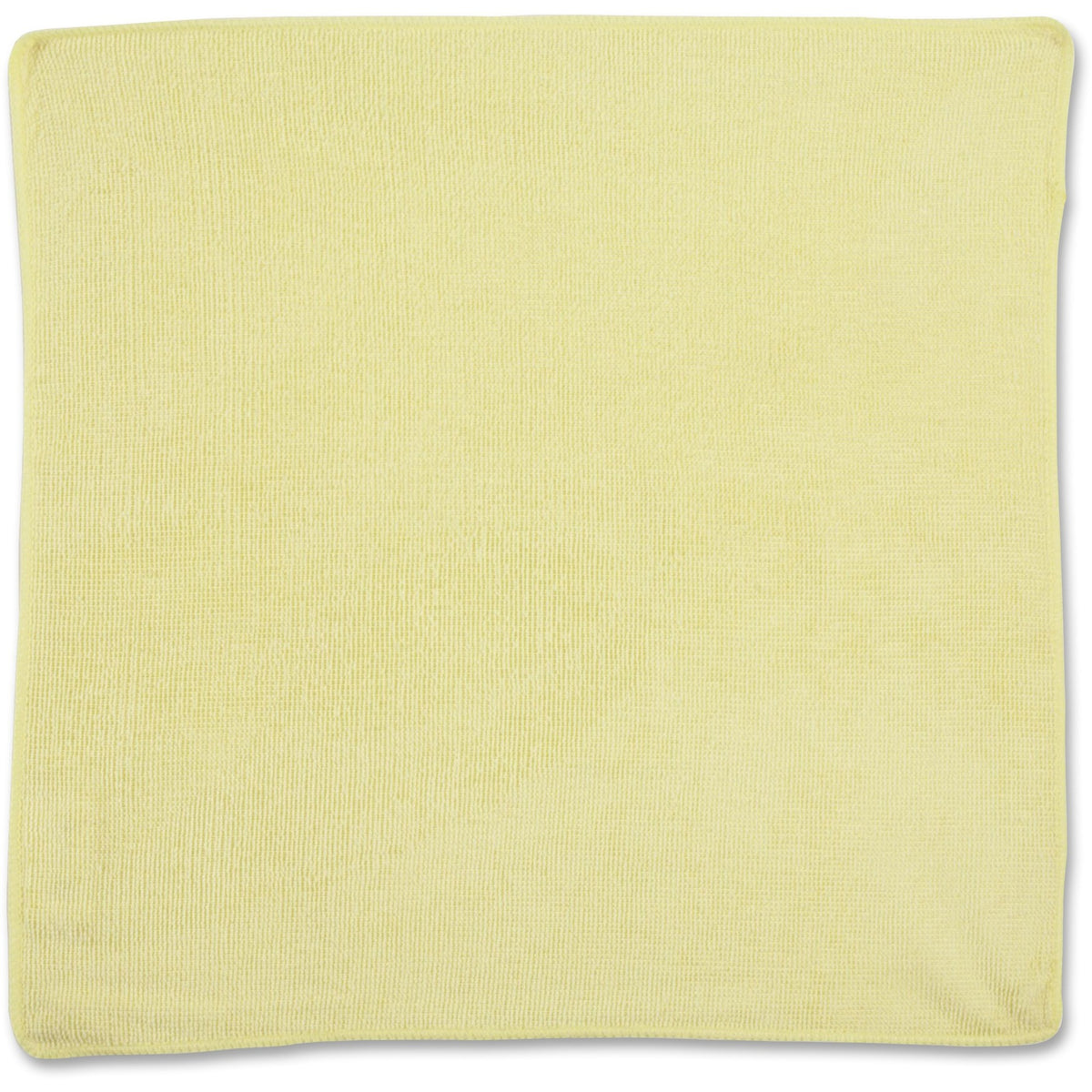 Rubbermaid Commercial 16x16 Light Commercial MF Cloth Yellow - For Commercial - 16" Length x 16" Width - Recommended For: Germs Remover, Microbe Remover - Bleach-safe, Chemical Resistant, Reusable - Yellow - 24 / Pack