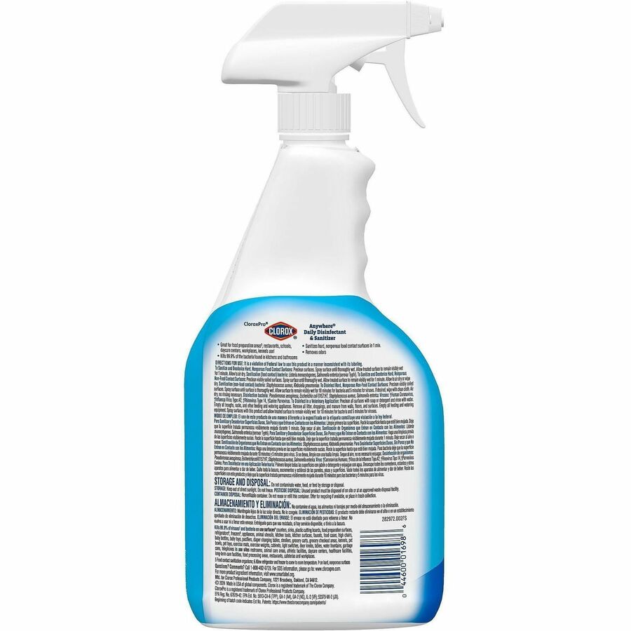 CloroxPro™ Anywhere Daily Disinfectant and Sanitizer - Rear
