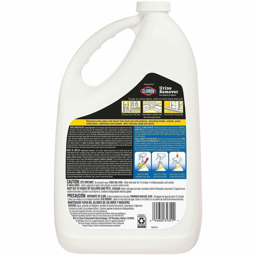 CloroxPro™ Urine Remover for Stains and Odors Refill - Rear