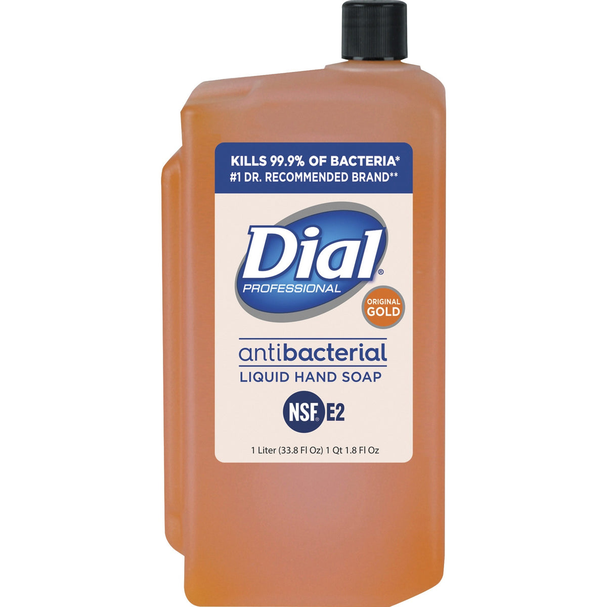 Dial Gold Antibacterial Liquid Hand Soap Refill - 1.06 quart - Kill Germs - Skin, Hand - Orange - 1 Each