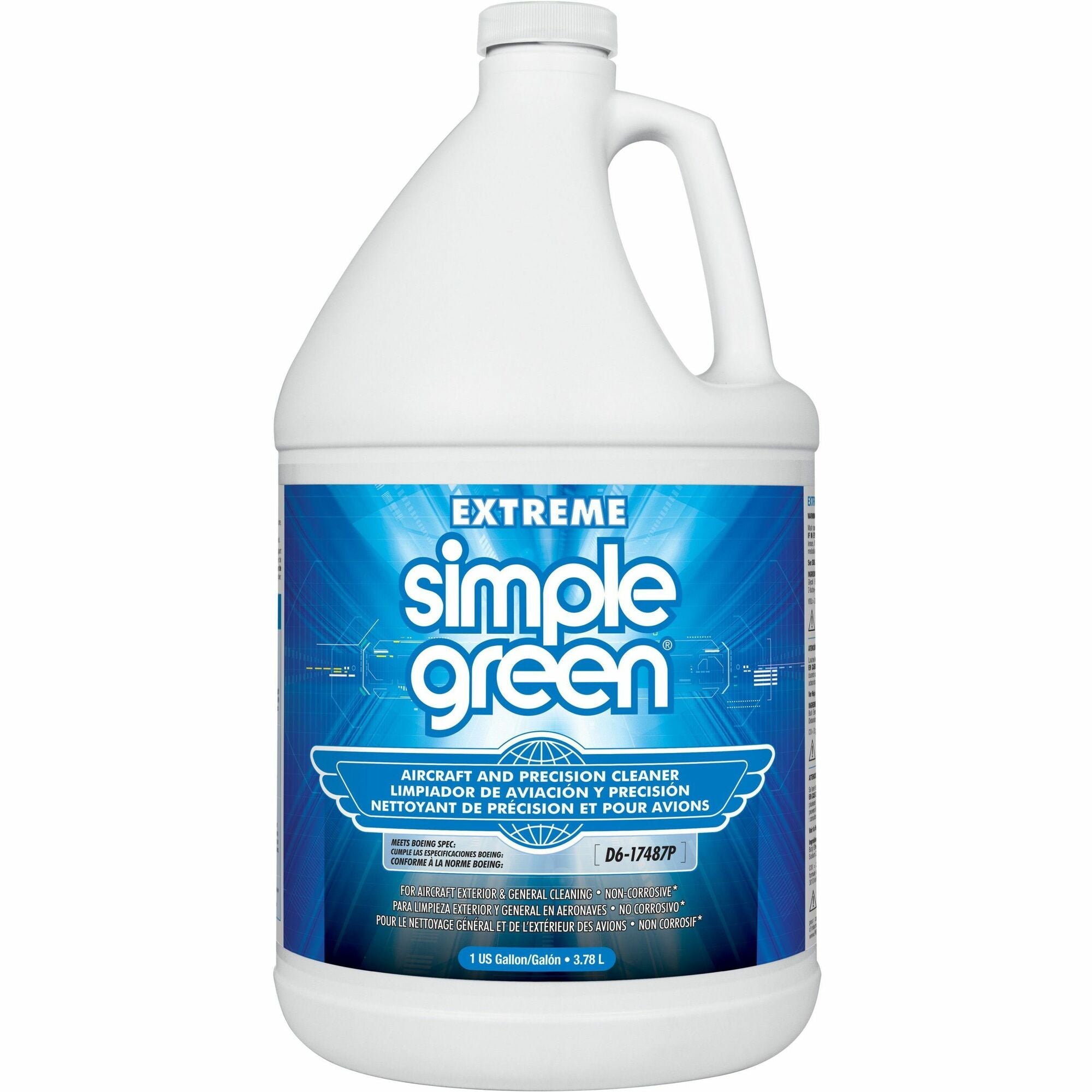 Simple Green Extreme Aircraft/Precision Cleaner - 1 gal - Unscented - Clear - 4 / Carton