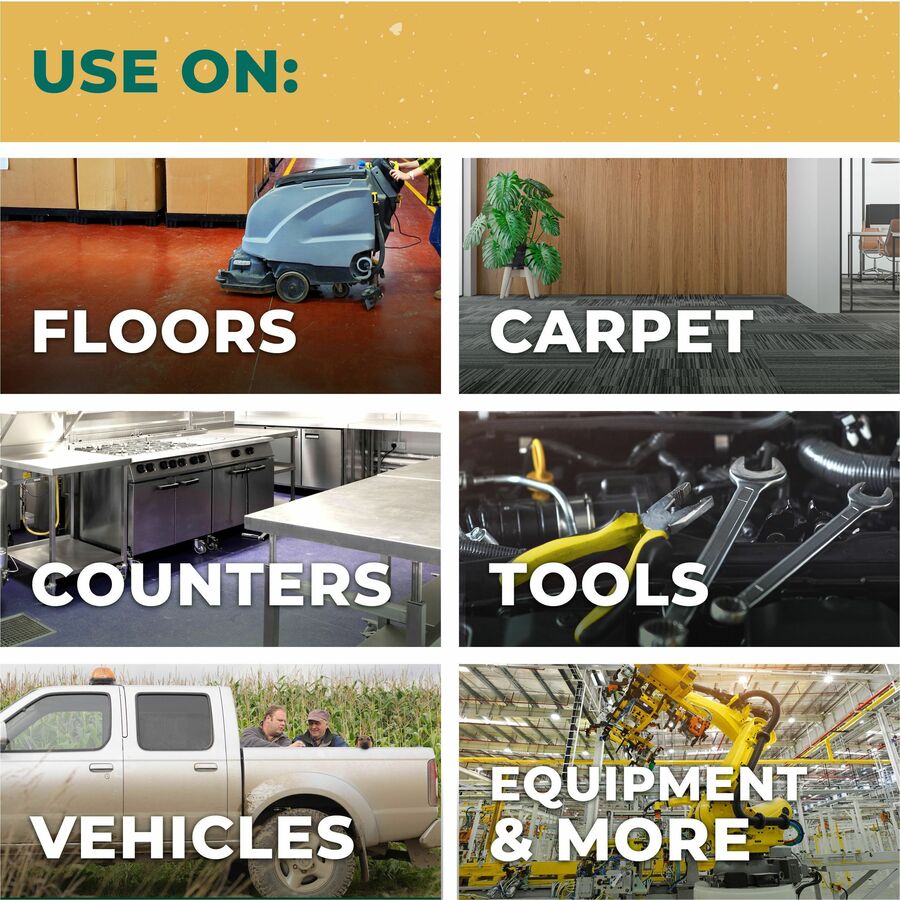 Simple Green Industrial Cleaner/Degreaser - Concentrate - 128 fl oz (4 quart) - Lemon Scent - Non-toxic, VOC-free, Butyl-free, Phosphate-free, Non-abrasive, Non-corrosive, Deodorize, Non-flammable - Lemon - 6 / Carton