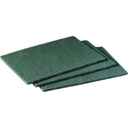Scotch-Brite Scrubbing Pads - 6" Width x 9" Length - 20/Pack - 3 / Carton - Synthetic - Green