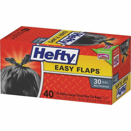 Hefty Easy Flaps 30-gallon Large Trash Bags - Alternate-Image2