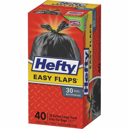 Hefty Easy Flaps 30-gallon Large Trash Bags - Left