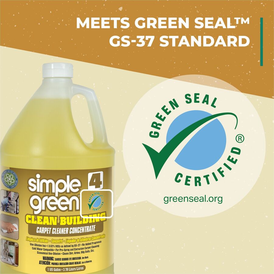 Simple Green Clean Building Carpet Cleaner Concentrate - Alternate-Image5