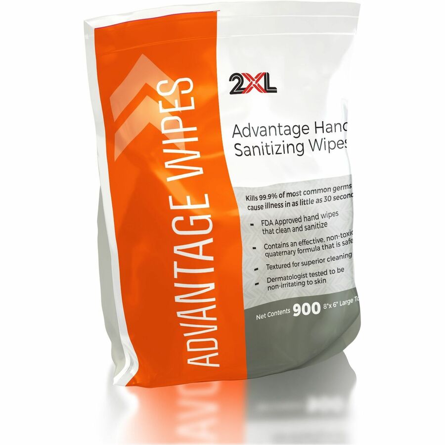 2XL Advantage Sanitizing Wipes - Right