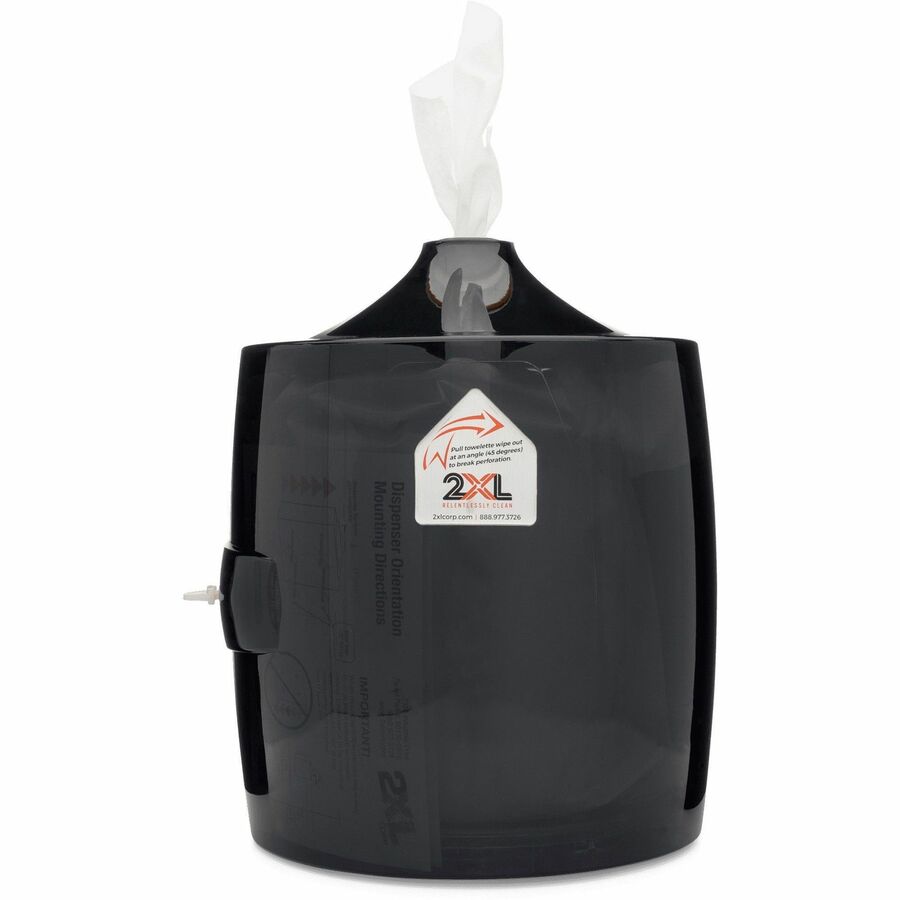 2XL GymWipes Touchless Dispenser - Front