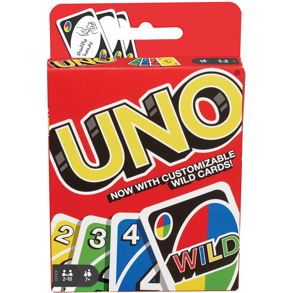 UNO Mattel Classic Card Game - Fun - Matching - 1 Each