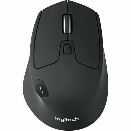 Logitech M720 Triathlon Mouse - Optical - Wireless - 32.81 ft - Bluetooth/Radio Frequency - 2.40 GHz - Black - USB - 1000 dpi - Tilt Wheel - 8 Button(s) - Right-handed - 1 x AA Battery Supported - 1 Each